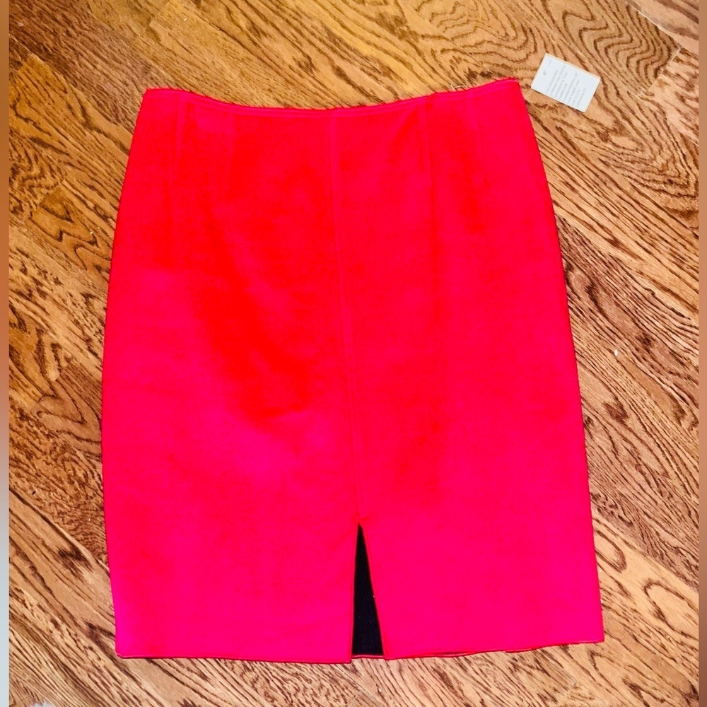 SALE❤️Collection Herve Benard Pink Wool Skirt Size 14